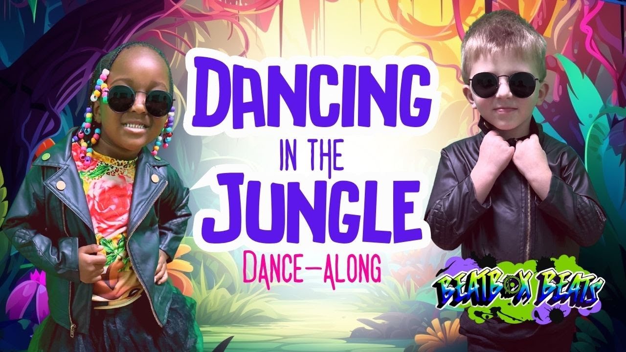 Dancing in the Jungle | Fun Preschool Dance Video | Jungle Animals | Fun and Dancing | Beatbox Beats