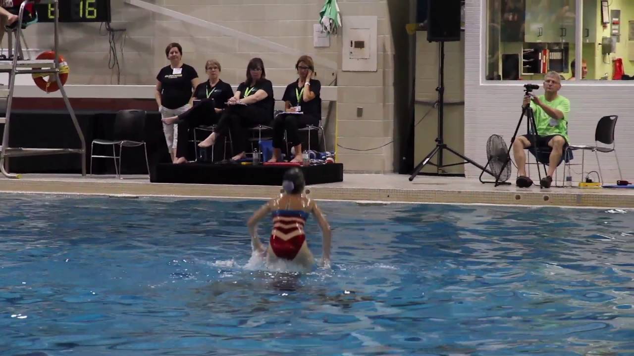 13-15 Synchronized Swimming Team - Toronto Synchro Orange Team, 2016