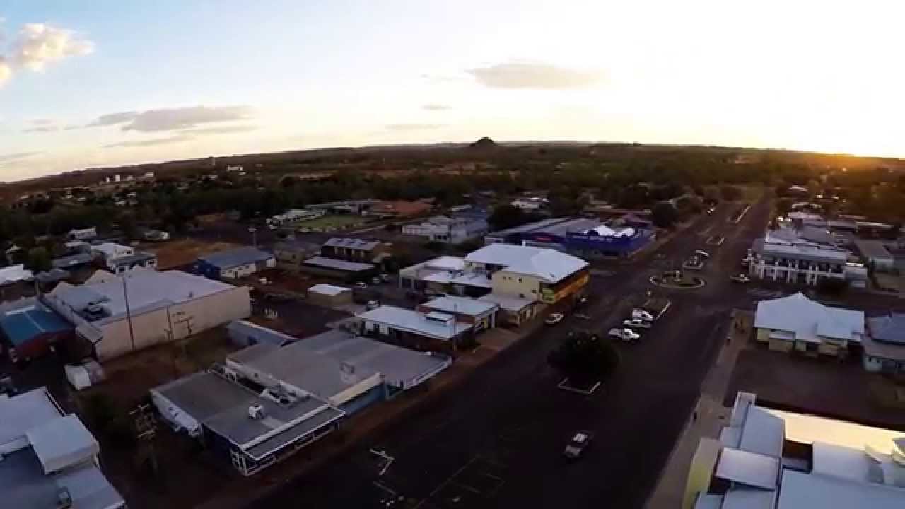 Cloncurry Queensland Town Flight - Quadcopter - GoPro4
