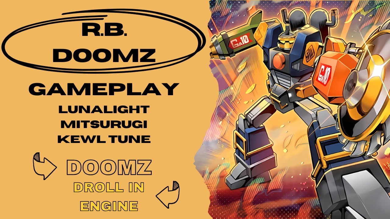 R.B. DoomZ - Gameplay #4 [High Rated YGO Omega]
