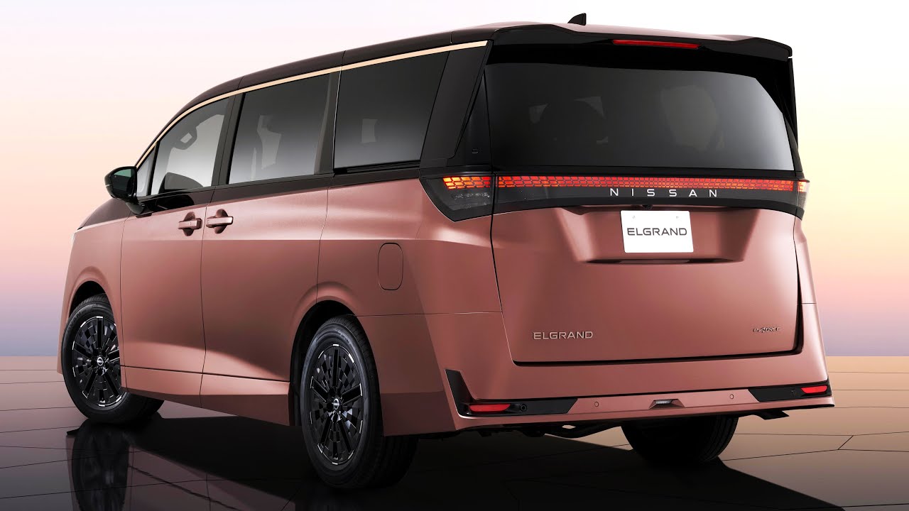 Совершенно новый Nissan Elgrand e-Power 2026 года — просторный и роскошный минивэн с интерьером и эк