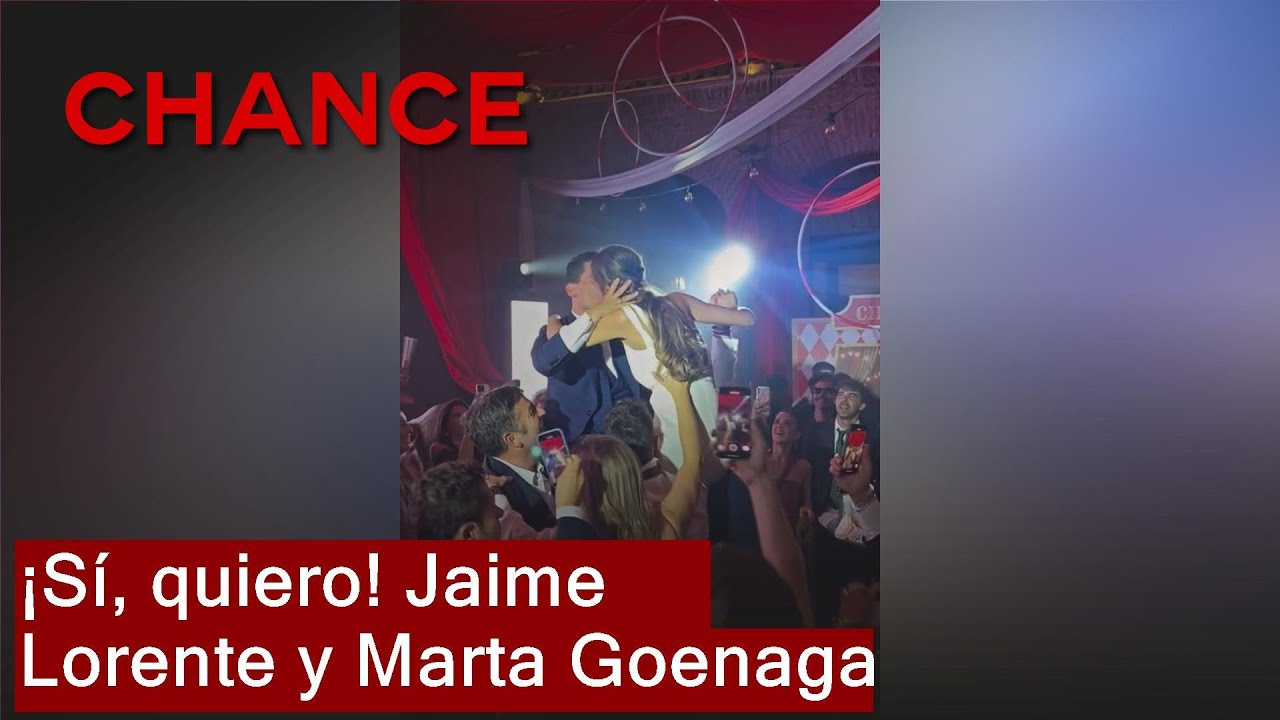 &iexcl;S&iacute;, quiero! Jaime Lorente y Marta Goenaga: boda discreta en el Castillo de Batres