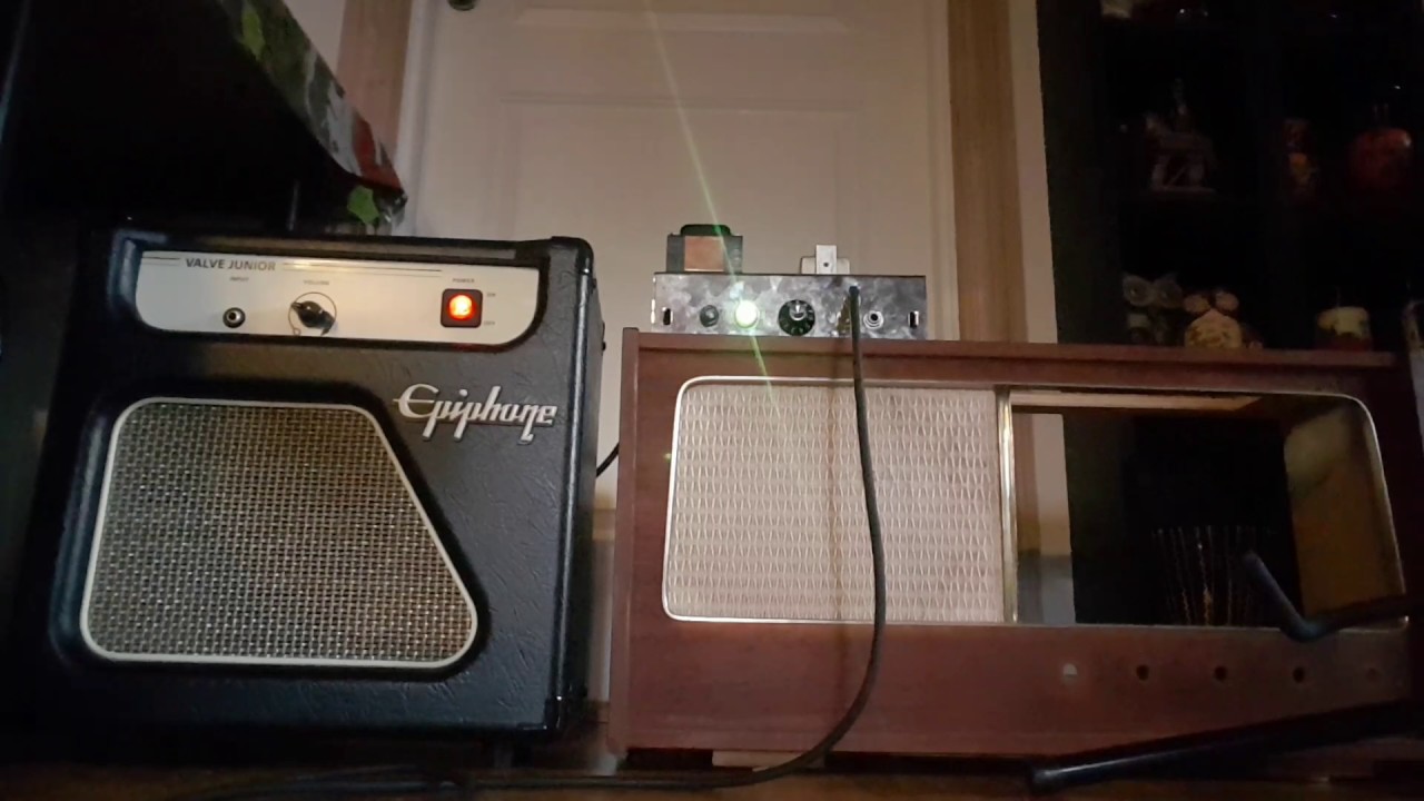 Epiphone valve jr. vs 5f1 copy (test nr2)