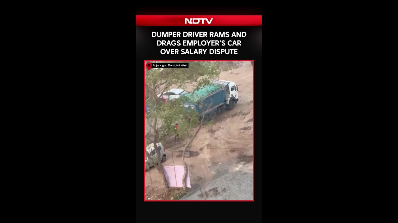 Mumbai: Dumper Driver Rams Boss&rsquo;s Car Over Salary Dispute