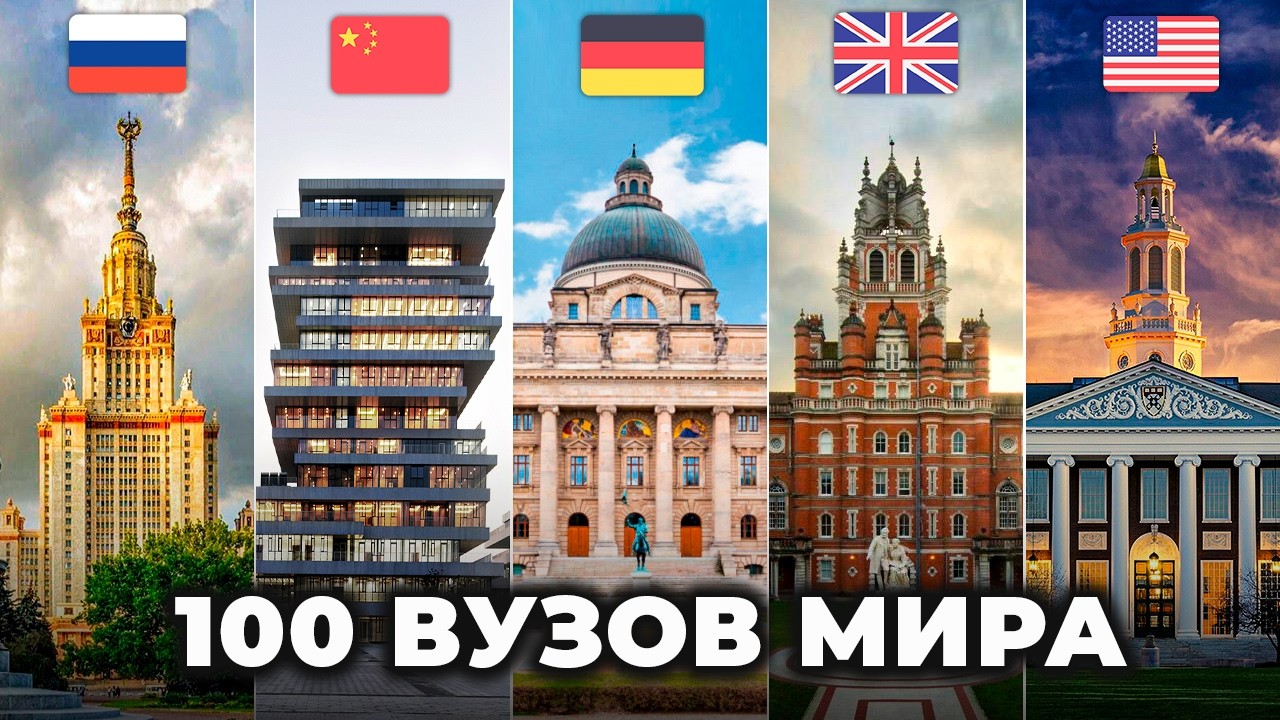 ТОП-100 ВУЗОВ МИРА: куда поступать в 2026?