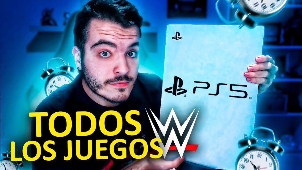 JUGANDO TODOS LOS JUEGOS DE WWE PARA PS5 EN UN SOLO VÍDEO