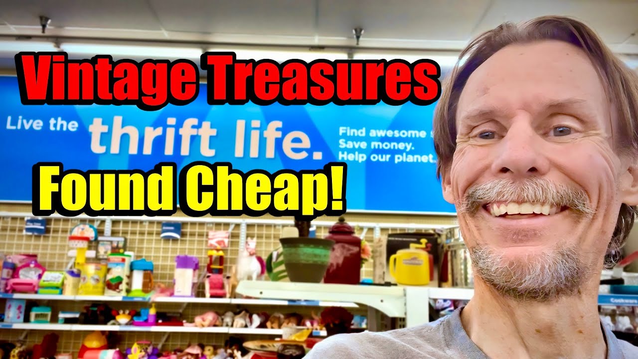 Estate Sale, Thrift Store & Garage Sale Vintage Shopping Spree!