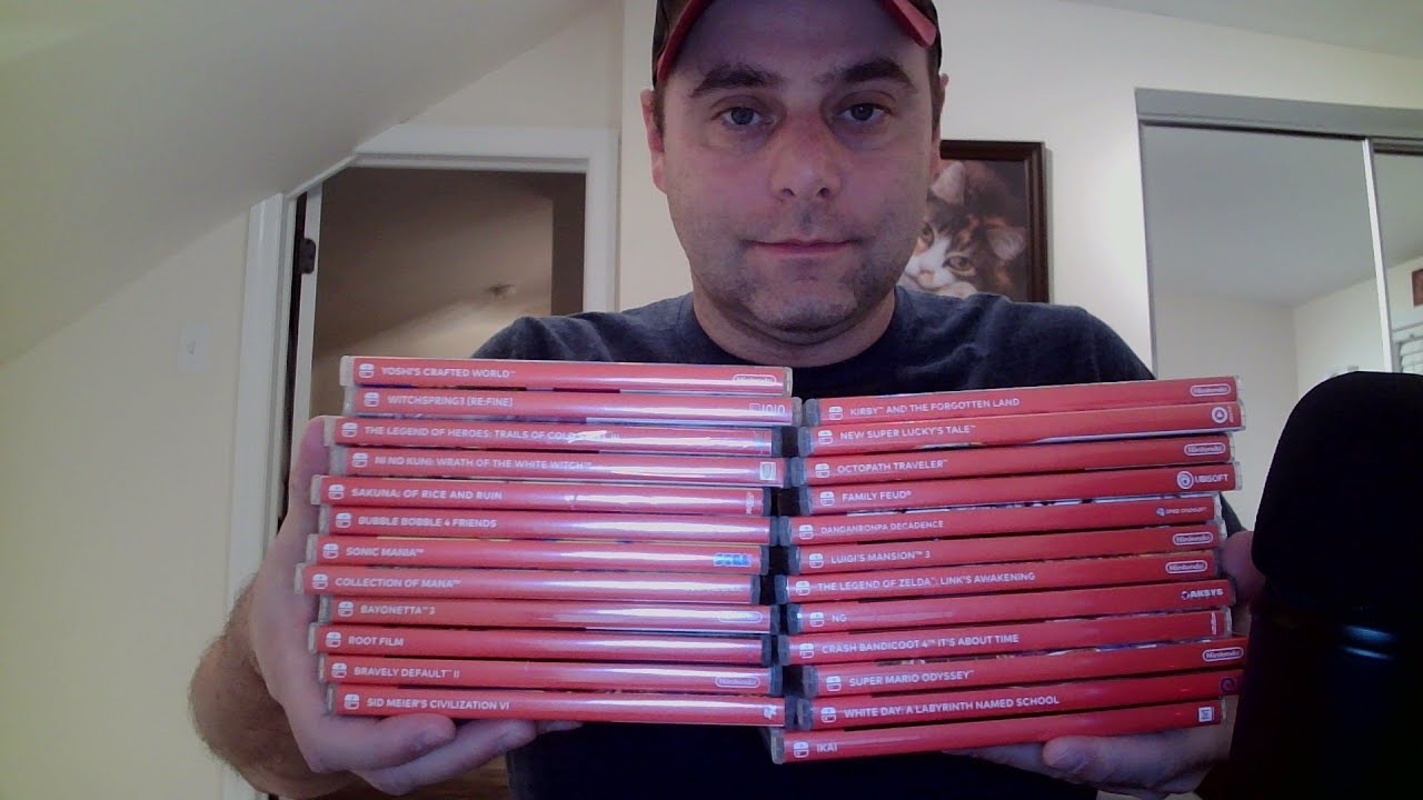 ASMR Gum Chewing Nintendo Switch Game Collection
