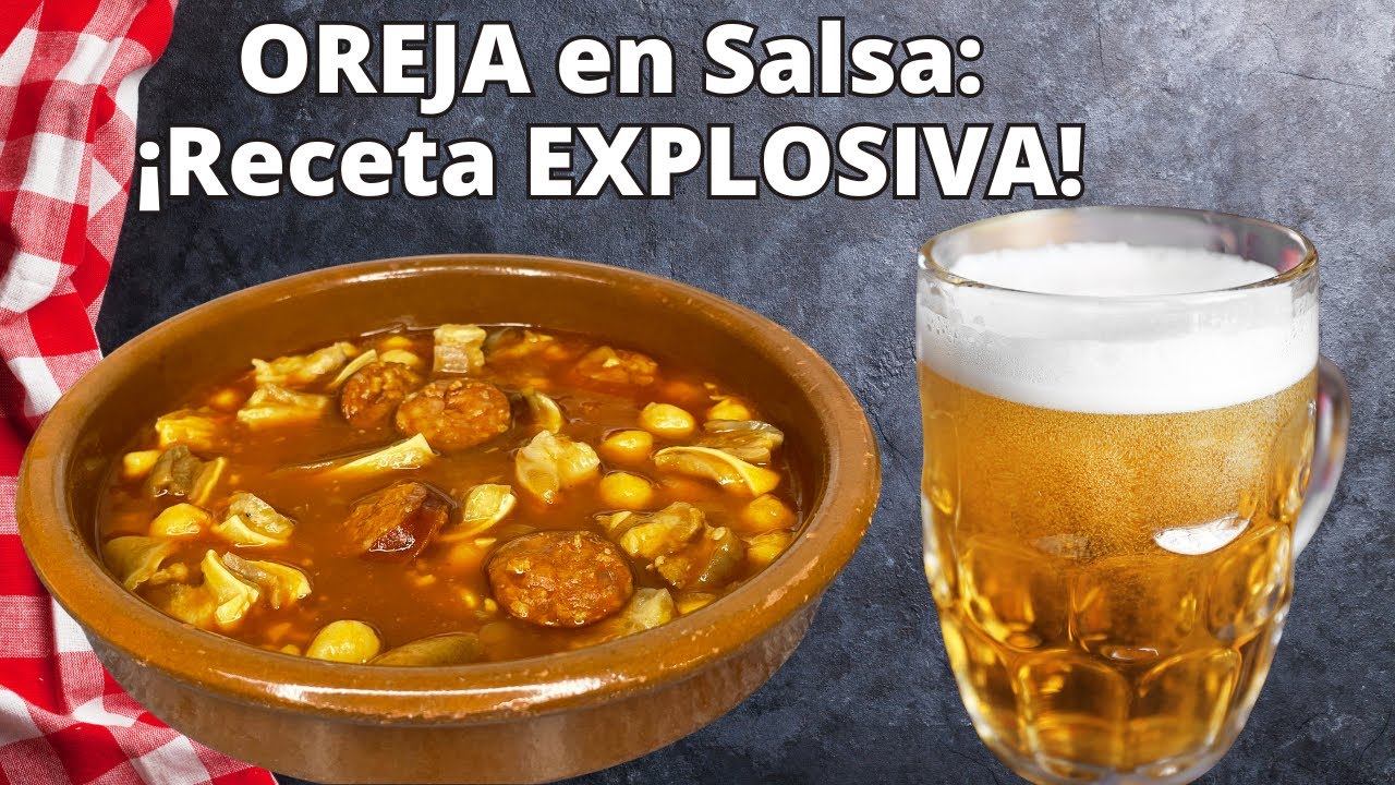 ¡Cómo Hacer la OREJA EN SALSA Más Sabrosa! 🤤