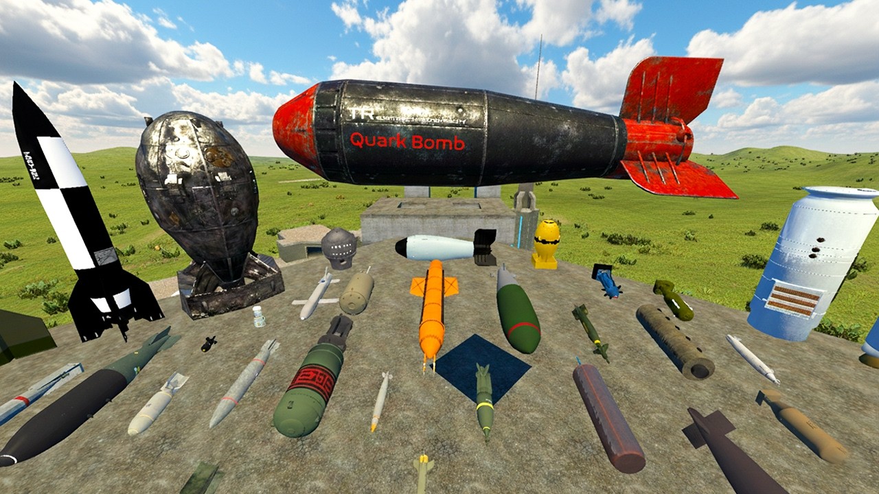 Testing the Strongest Nuclear Bombs at Bluehill Base in GMod