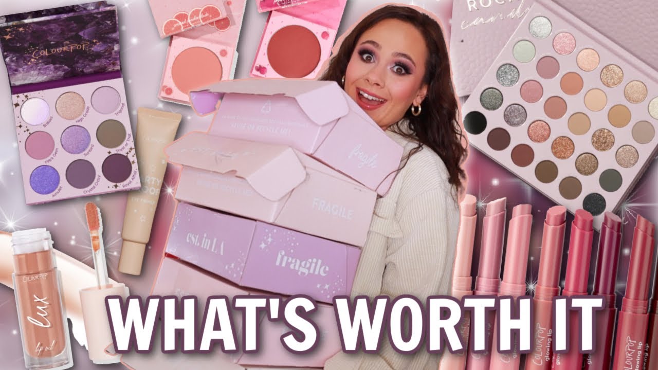 NEW AT COLOURPOP! Rock Candy Palette, Smoothie Collection, Glowing Lip & MORE!