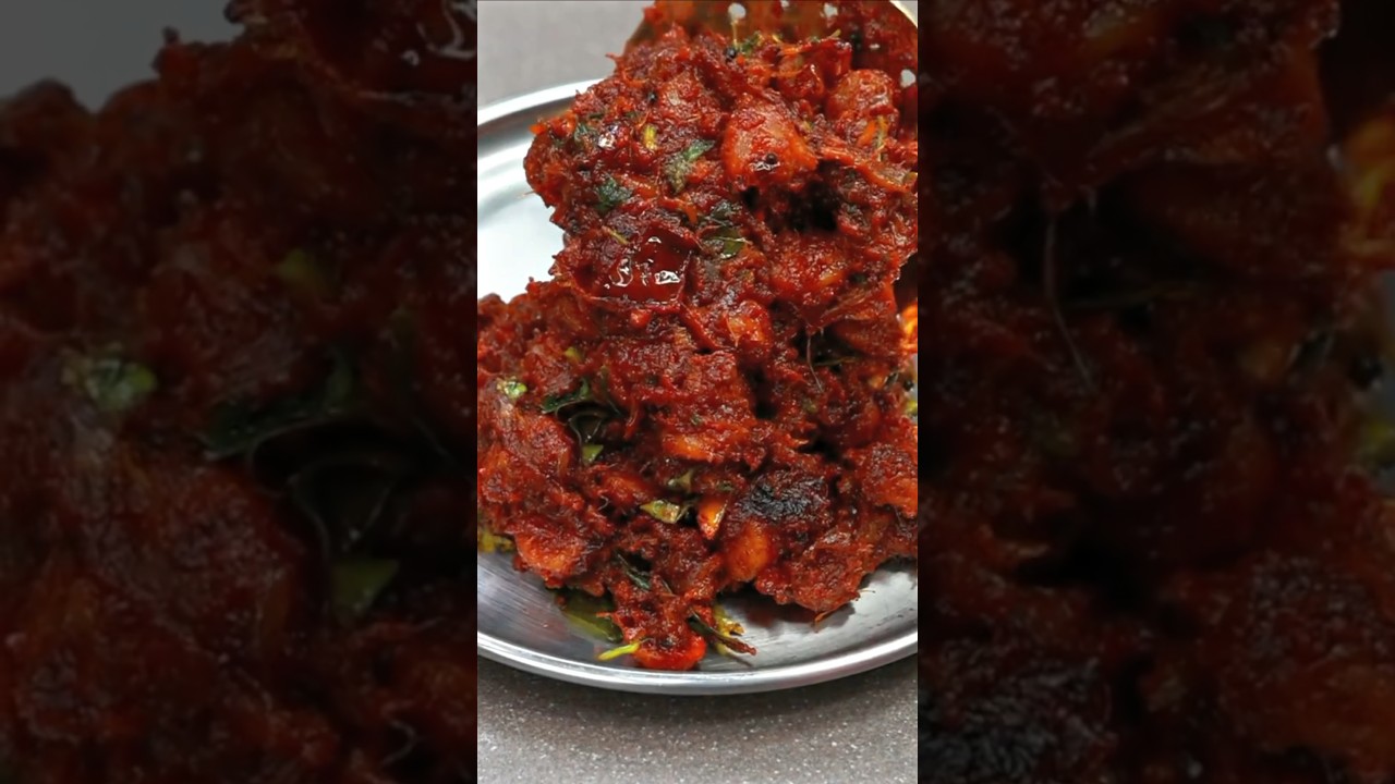 Chemmeen Roast Recipe | prawns roast #prawns #roast #shorts
