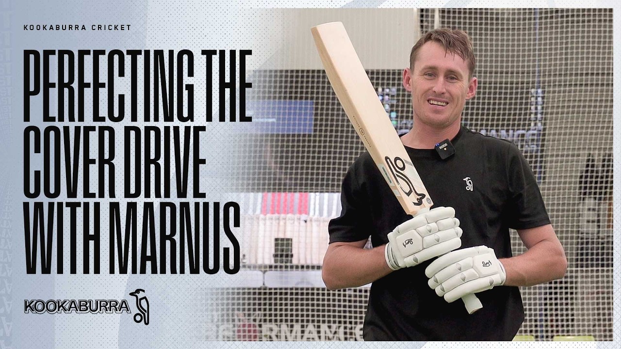 Play the Perfect Cover Drive with Marnus Labuschagne | Kookaburra Cricket