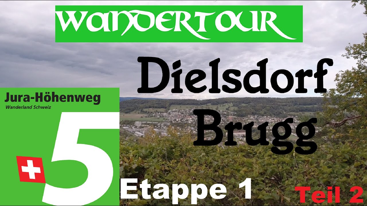 Jura Höhenweg 5   Dielsdorf Brugg Etappe 1 Teil 2 #wanderlust  #schweiz