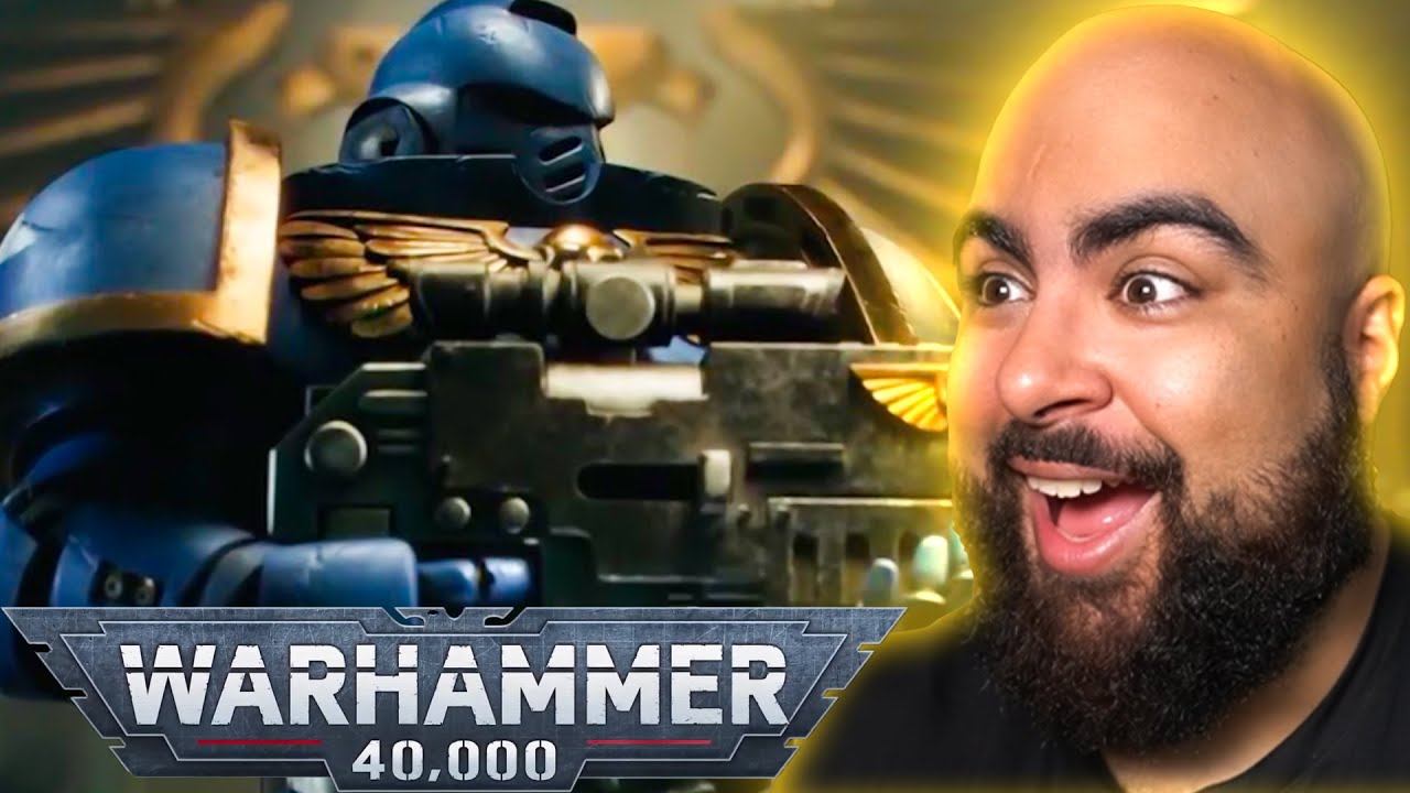 ВПЕРВЫЕ СМОТРЮ Кинематографию «Доспехи космического десантника» | Warhammer 40,000!