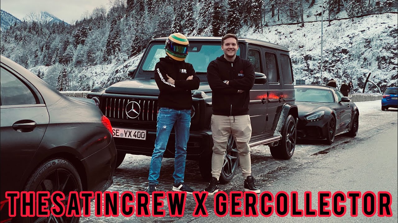 Out in the snow with @GERCOLLECTOR! Let's have some fun 🏁! Vlog 25! The Satin Crew!