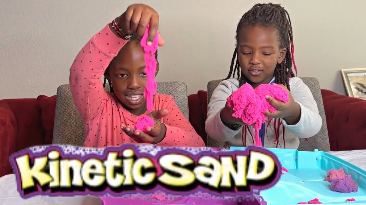 Kinetic Sand Ice Cream Treats & Sandyland Set!! FUN SAND PARTY!! #kineticsand #kineticsandicecream