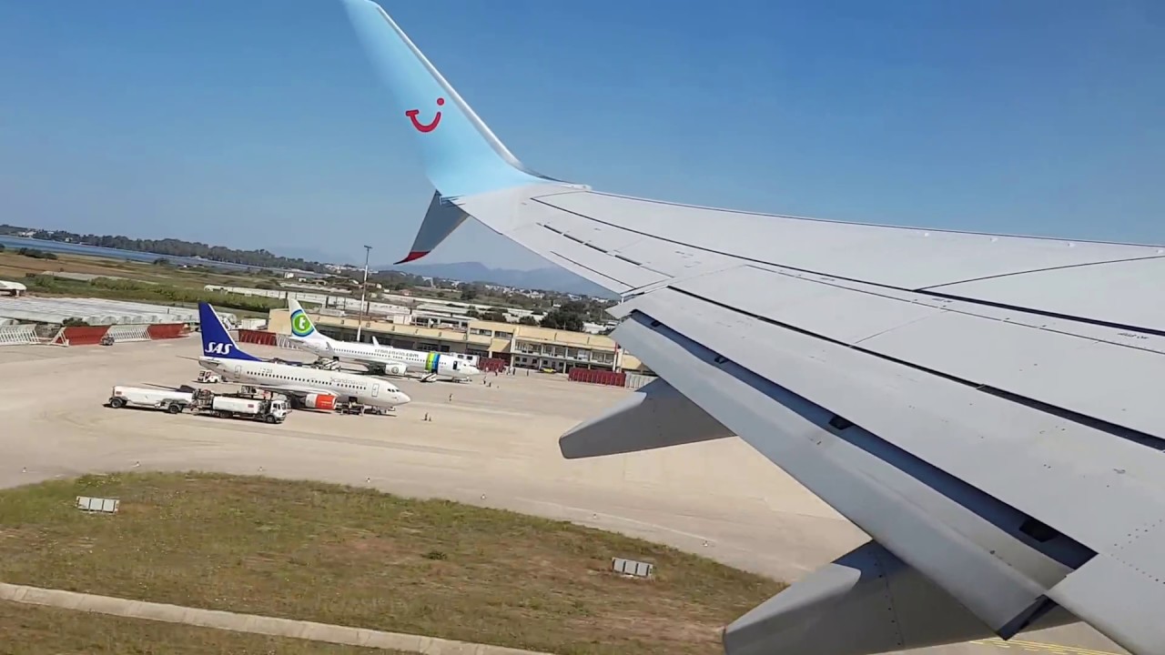 Take-off Preveza, Lefkada -Amsterdam OR 222
