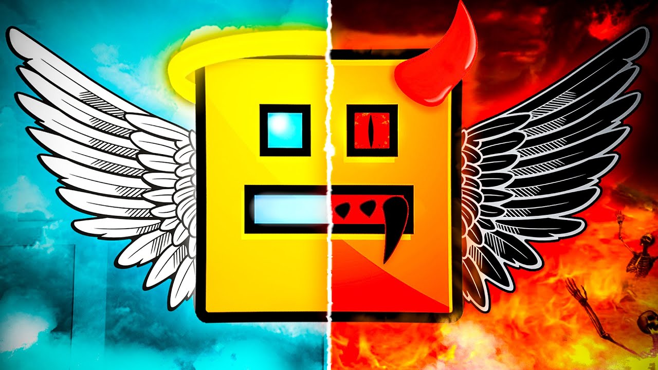 ТЕМНАЯ СТОРОНА GEOMETRY DASH