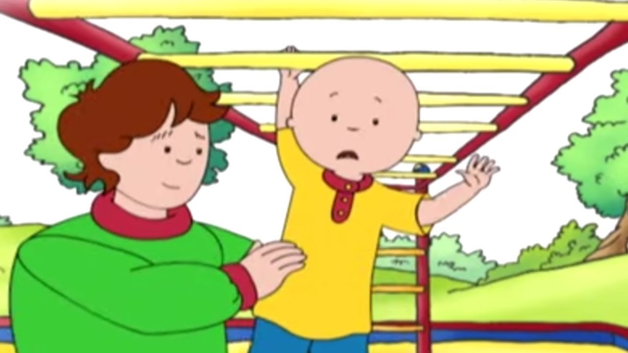 Caillou and the Monkey Bars | Caillou Cartoon
