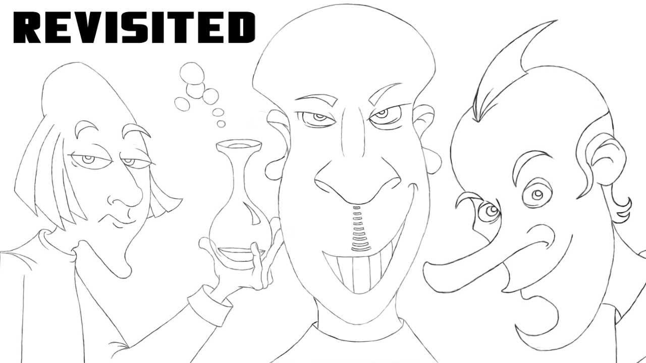Mad Scientists - old artwork revisited