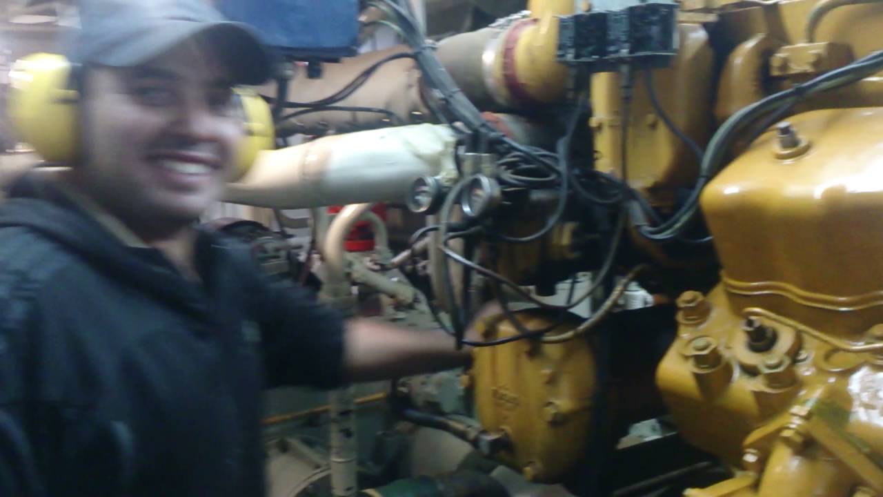 CATERPILLAR D398  PUESTA EN MARCHA
