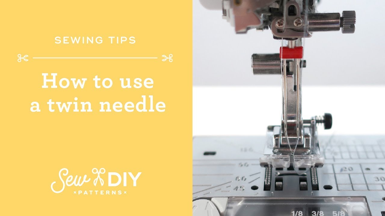 Sewing Tips for How to Use a Twin Needle