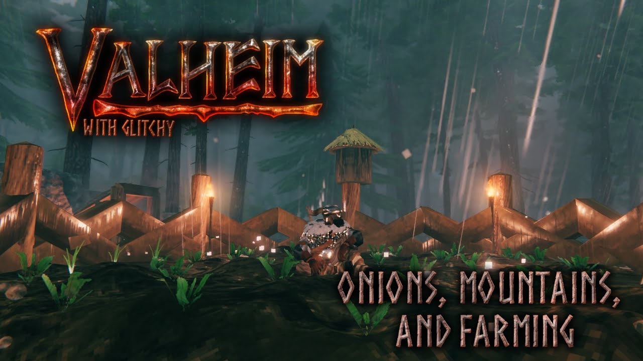 I Ventured into The Mountains Just for Onions | Valheim with Glitchy Ep 34