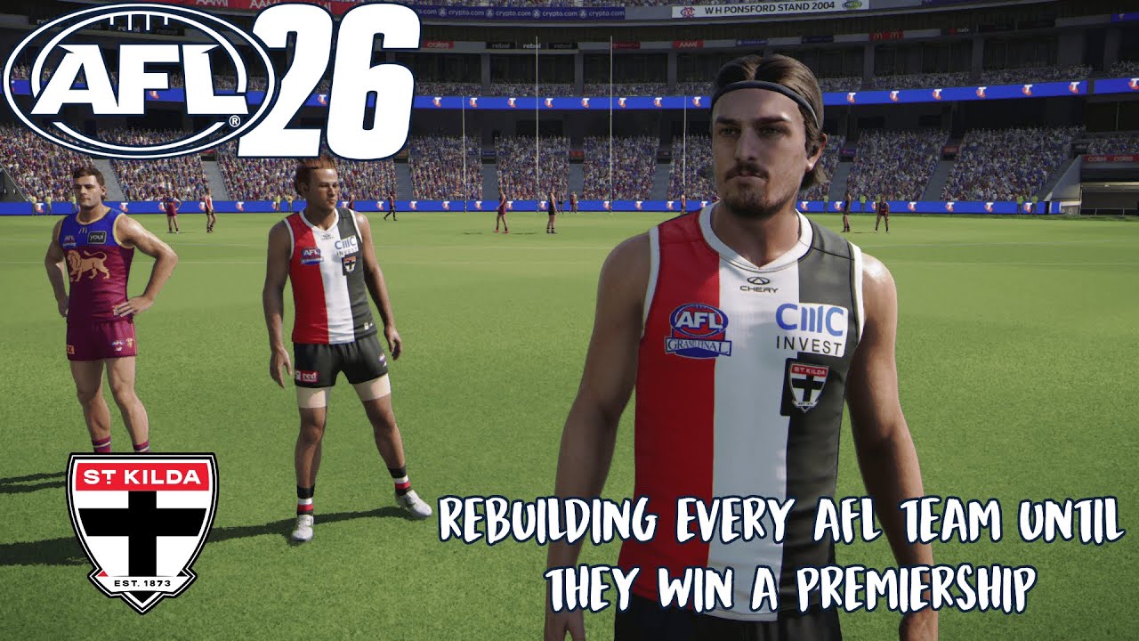 I Rebuilt St Kilda In AFL 26 Until They Win A Premiership