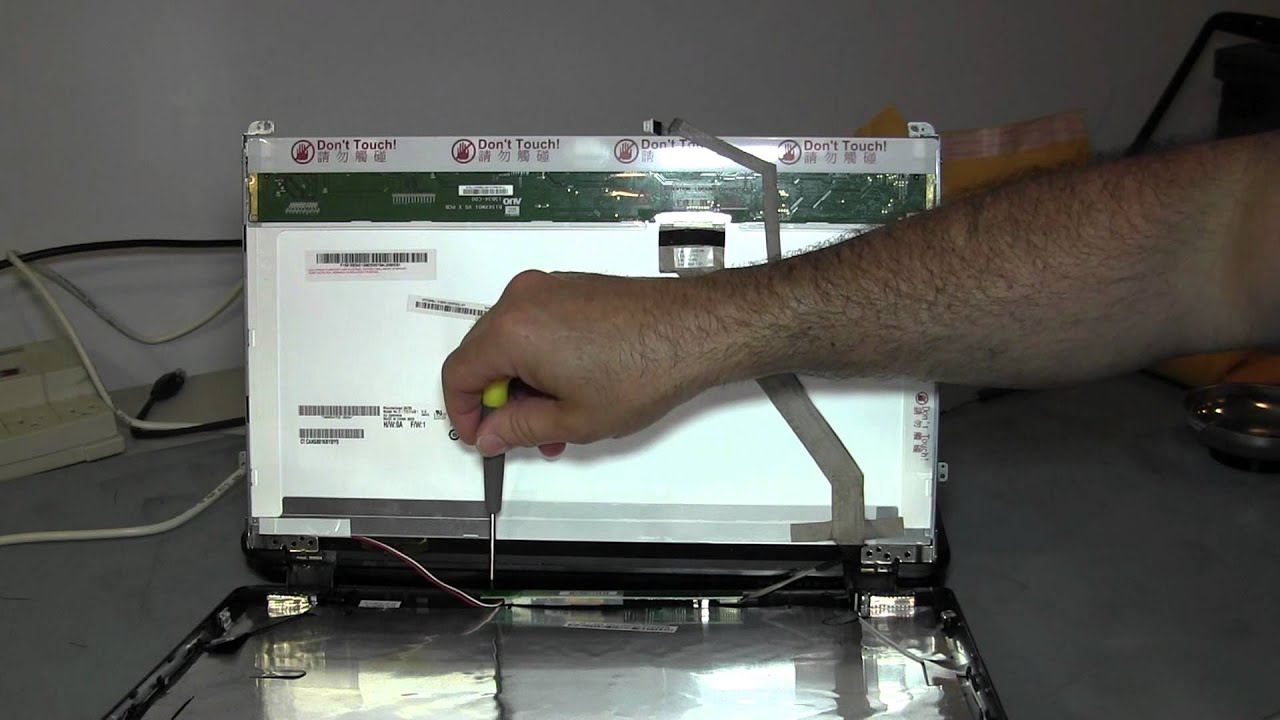 Laptop Screen Replacement - How to replace laptop screen for Acer Aspire 5738