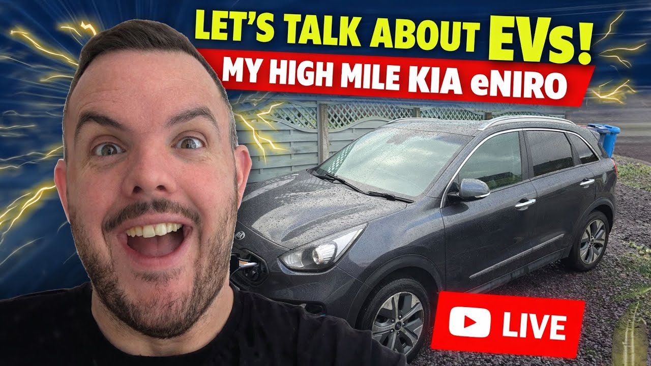 LIVE: Let’s Talk EVs: My 333,000 Mile Kia e-Niro & The Truth About High-Mileage Electric Cars