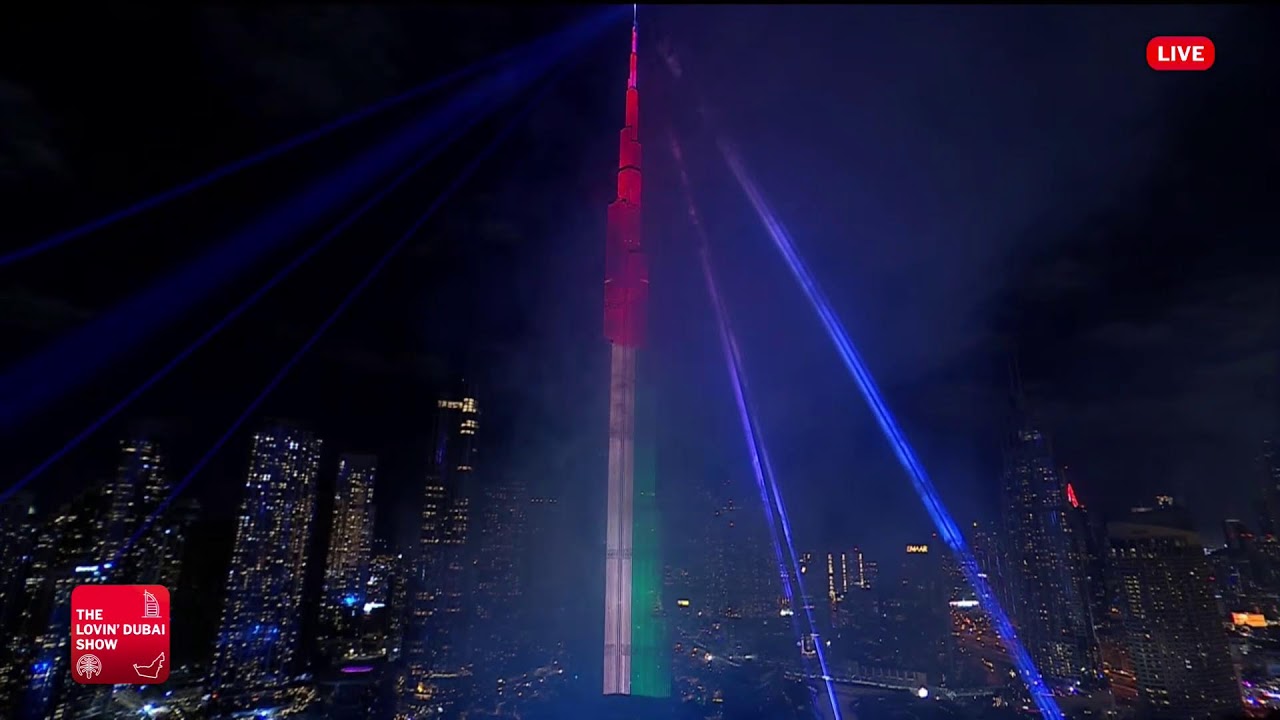 NEW YEAR'S EVE FIREWORKS 2026! Live From Dubai
