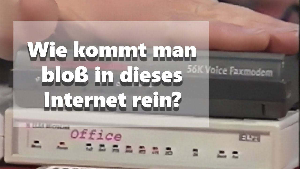 So kompliziert war damals der Internetzugang | WDR Computerclub 1999