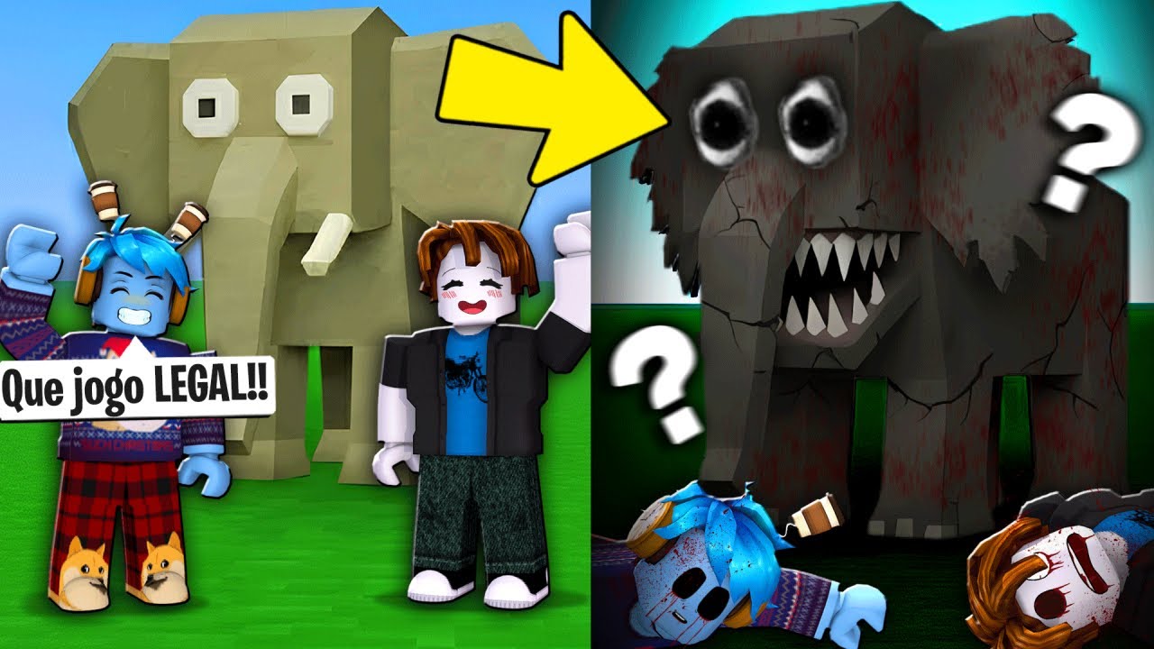 O JOGO MAIS BIZARRO DO ROBLOX..(Esconde um Segredo) 💀