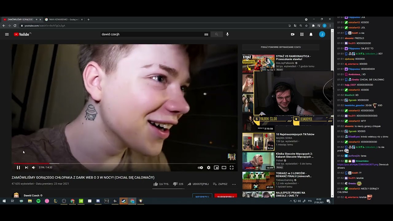 Rafis0 - przegląd nocne picie +chat [2021-03-27]