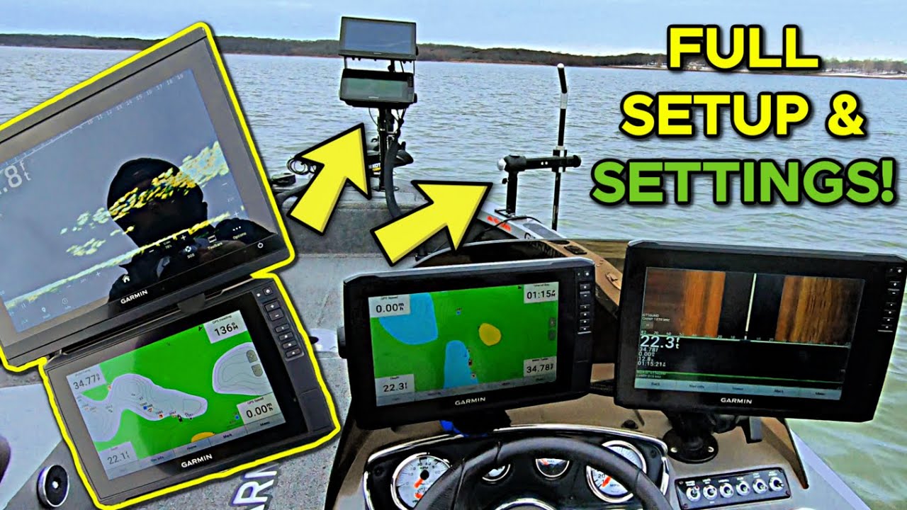 COMPLETE Livescope Boat Setup & SETTINGS!! (Updated LVS34/32)