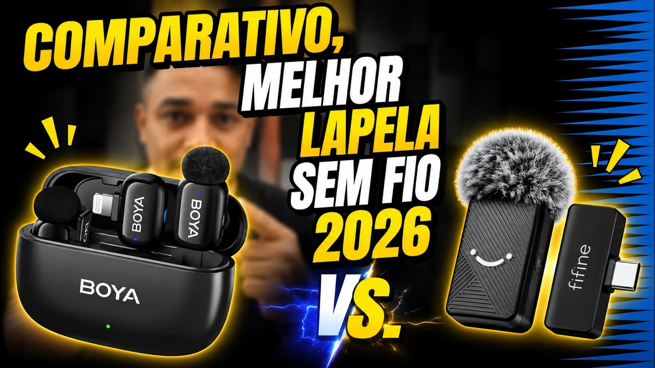 BOYA Mini vs FIFINE M9, Qual microfone é Melhor? boya vs fifine