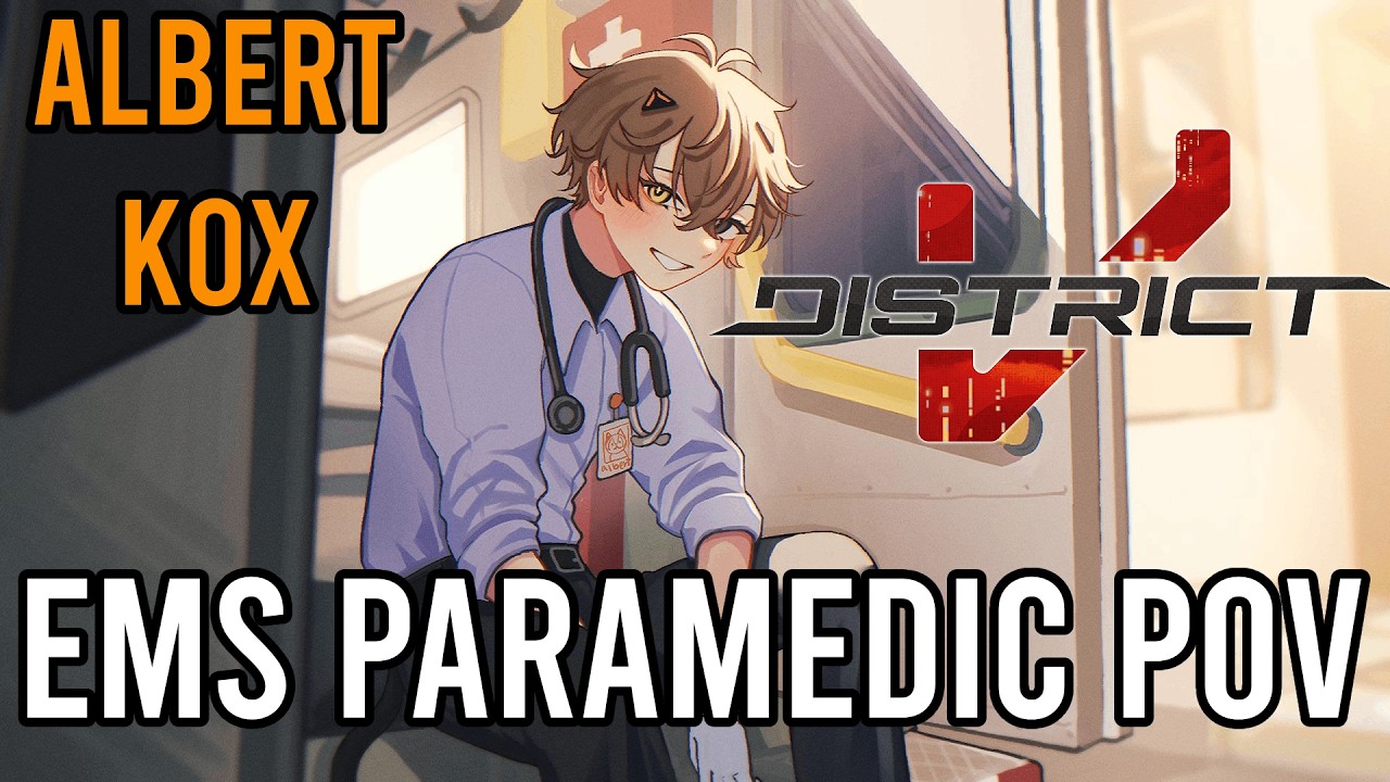 PARAMEDIC POV #4【 GTA ONLINE #DISTRICTV 】 【 NIJISANJI EN | Alban Knox 】
