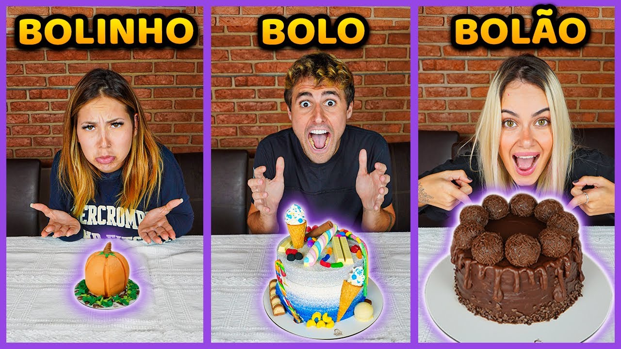 BOLO, BOLINHO, BOL&Atilde;O!! ( NOVO MINI GAME ) [ REZENDE EVIL ]