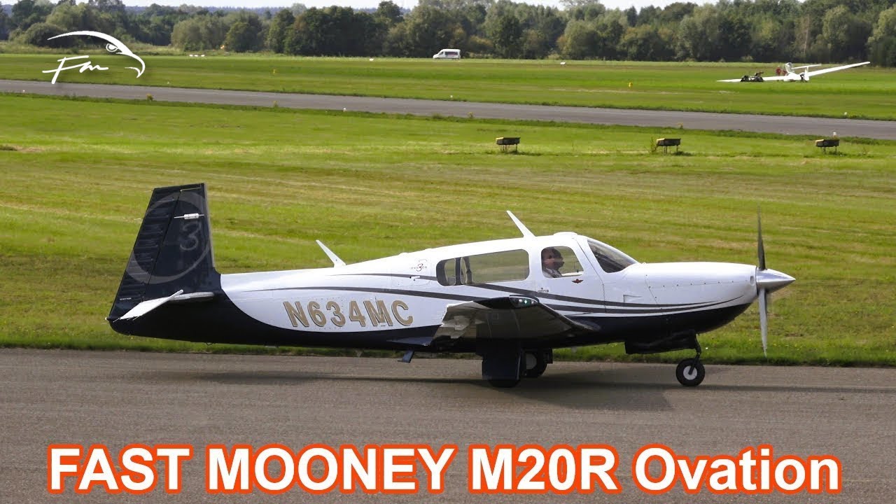 ▶️ Raw Engine Roar: N634MC Mooney Ovation AIRFAIR 2024 Departure