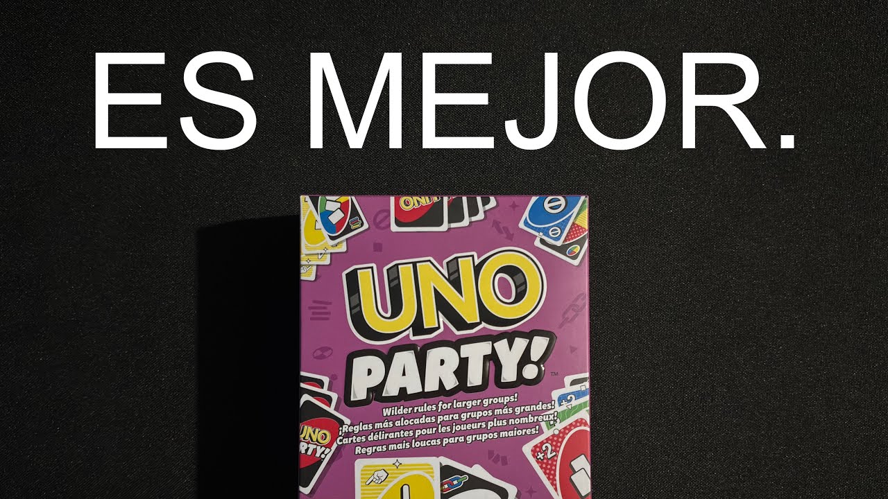 Unboxing del nuevo UNO Party! (Renovado y morado)
