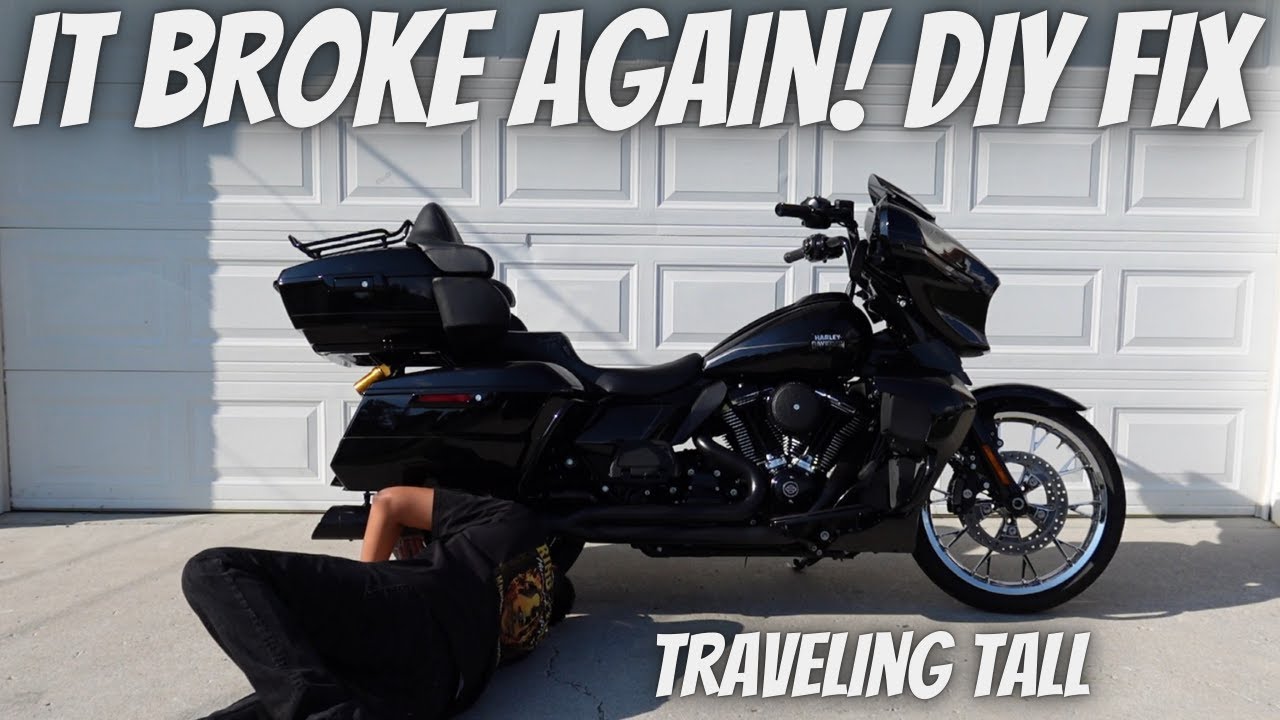 It Broke Again! Do-it- yourself fix for a common problem affecting Harley-Davidson Motorcycles.