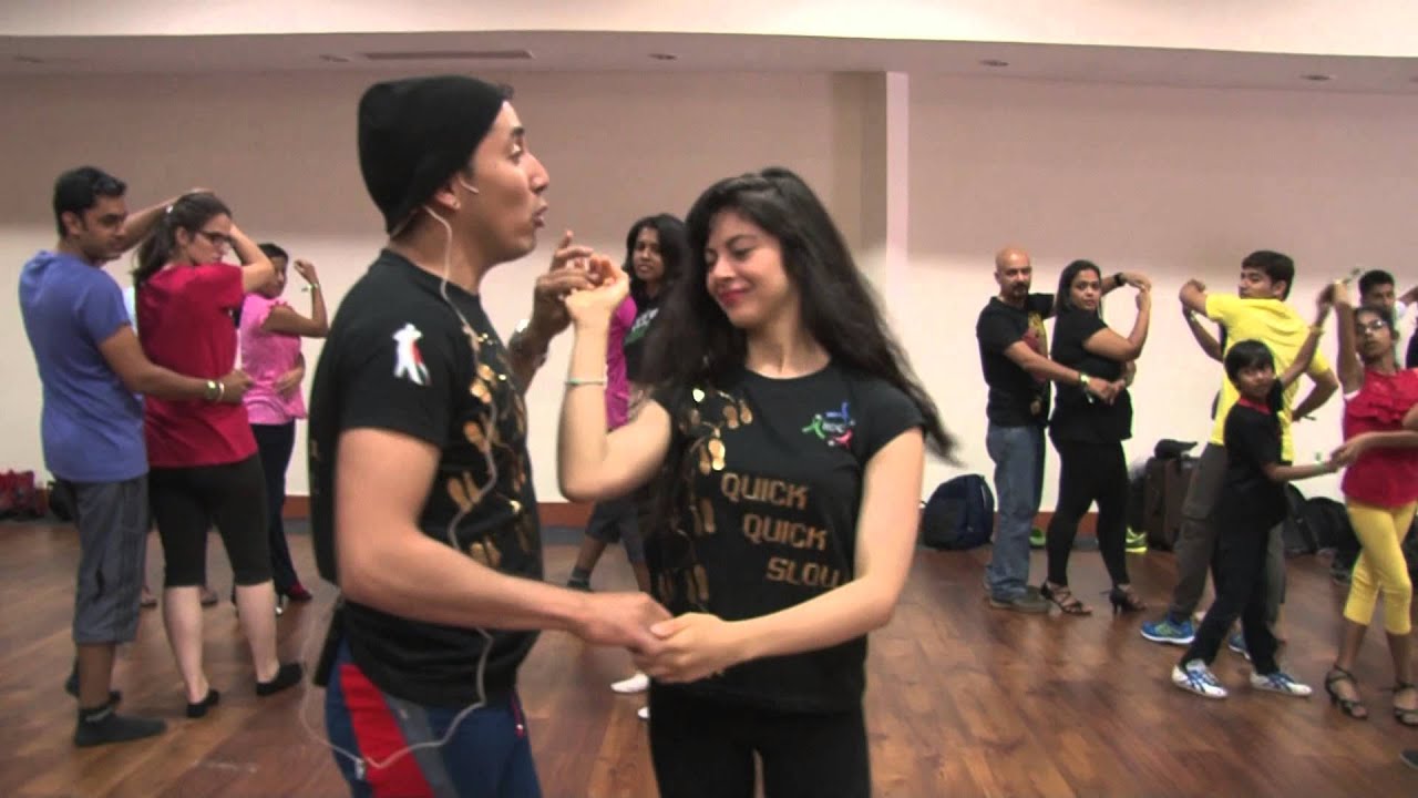 IIDC 2014: Workshop Day 1: By Enrique & Lorena - On2 Salsa Turn Pattern