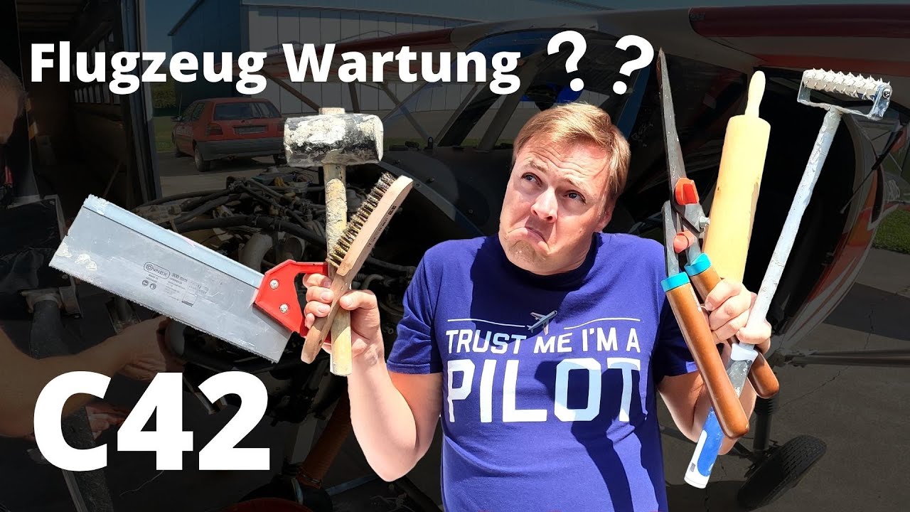 Flugzeug Wartung 100h Kontrolle C42 Comco Ikarus Ultraleichtflugzeug