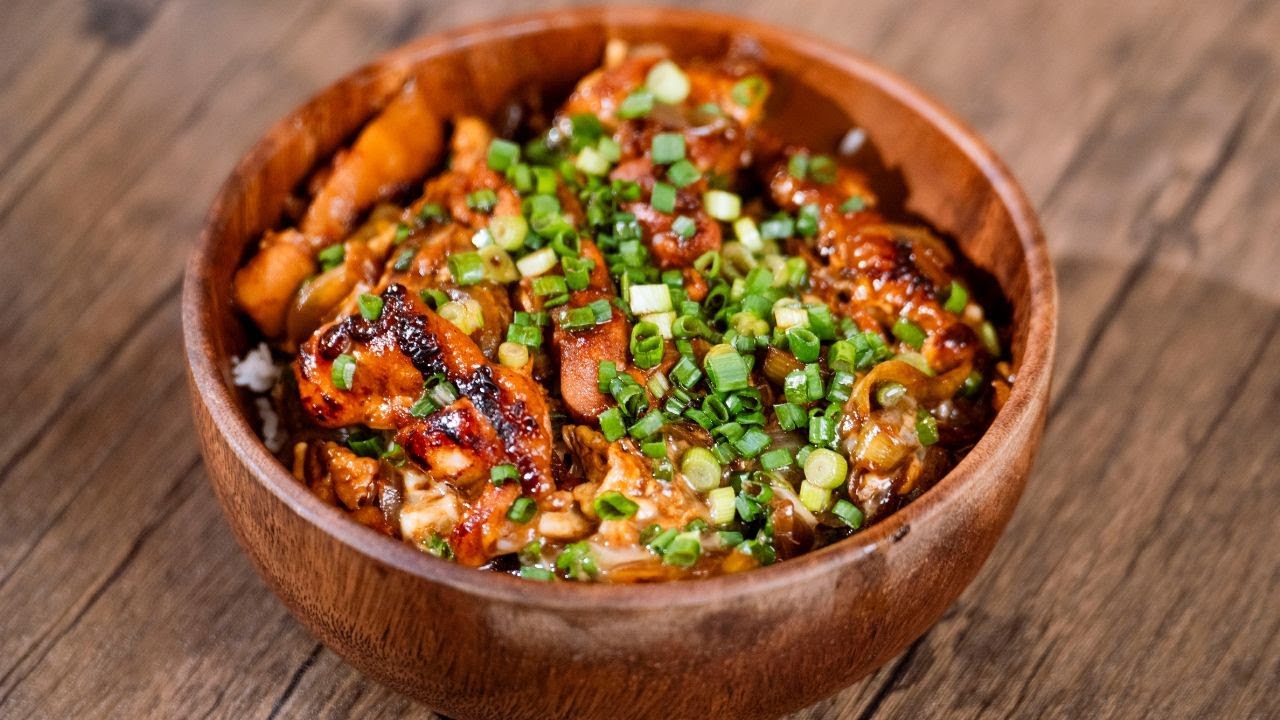 Healthy Twist: Oil-Free Oyakodon That Will Blow Your Mind!