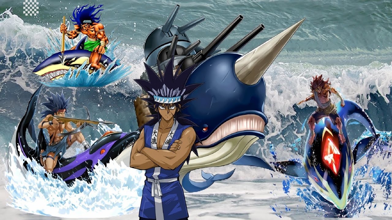 YuGiOh! LOTD Link Evolution - Mako Tsunami And Legendary Fisherman Gameplay