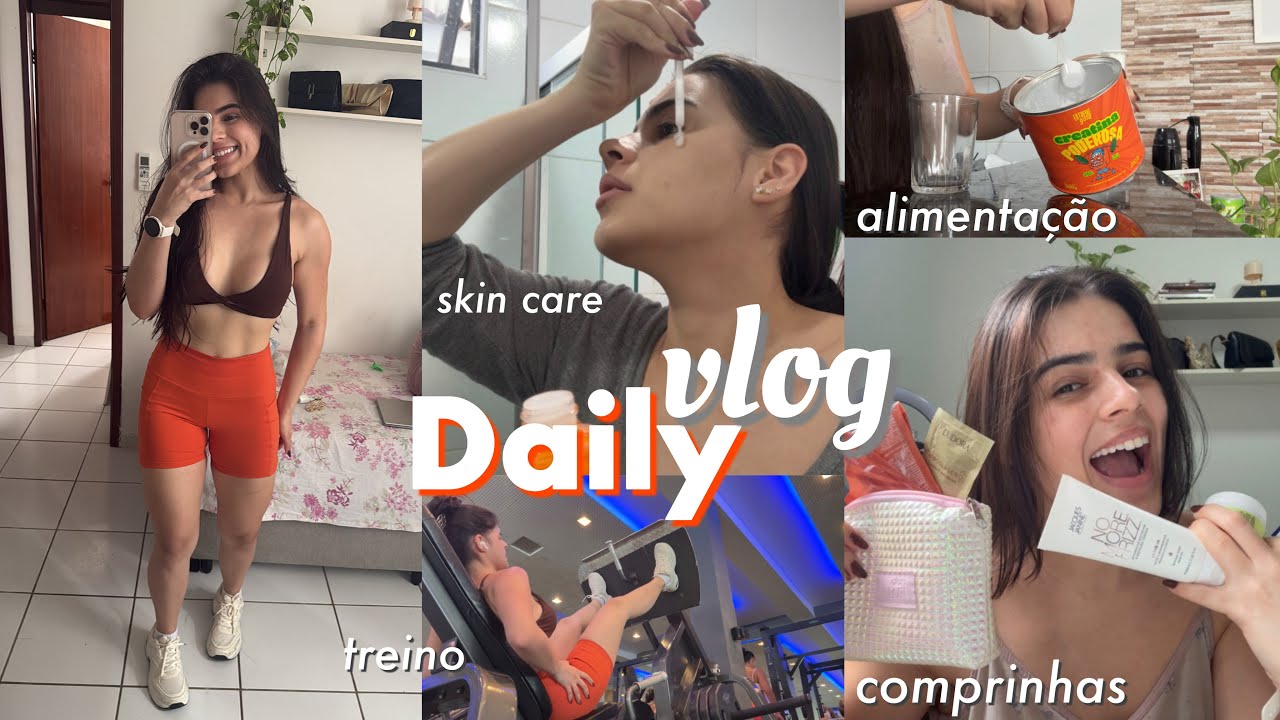VLOG ALGUNS DIAS COMIGO| Minha vida ultimamente: treino, alimentação, autocuidado, compras🏋🏻‍♀️🛍️🫶🏻