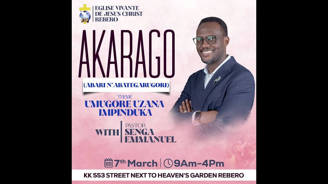 UMUGORE UZANA IMPINDUKA - Pastor SENGA Emmanuel || Eglise Vivante Rebero de Jesus Christ - Rebero