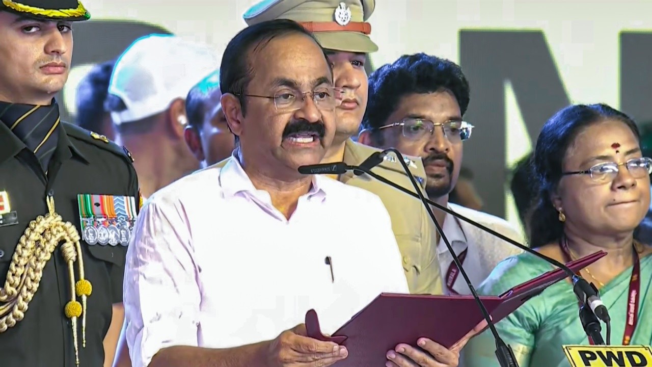 VD Satheesan oath taking ceremony