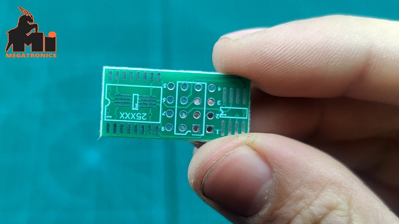 PCBA8IC16-D150 | Adapter PCB SOP8 SOP16 SMD to DIP DIP8 DIP16 SOIC8